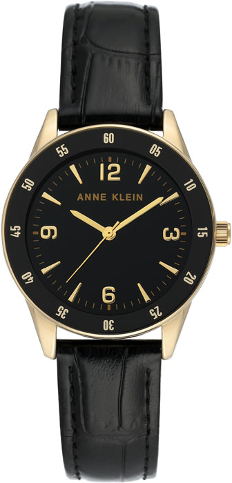 Часы Anne Klein Leather 3734BKBK